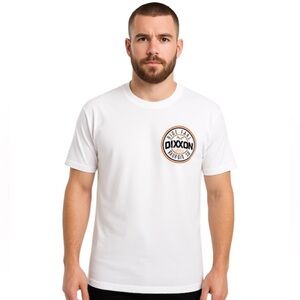 NWOT Dixxon Men's Sturgis Ride Fast White Tee Shirt, Size Extra Large